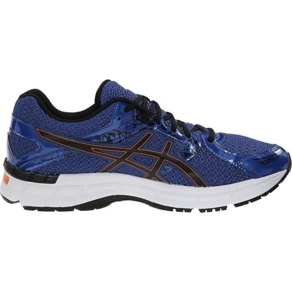 Asics Gel Excite 3 Mens Running Sneaker Blue/Black/Orange Size 13 NEW IN BOX